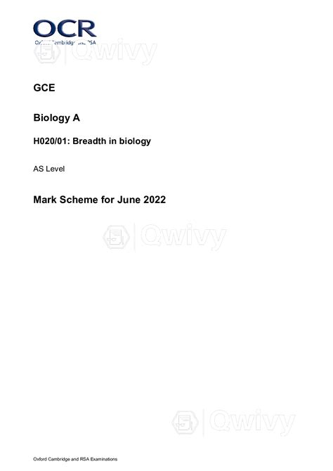 ocr f322 june 2014 unofficial markscheme Ebook Reader