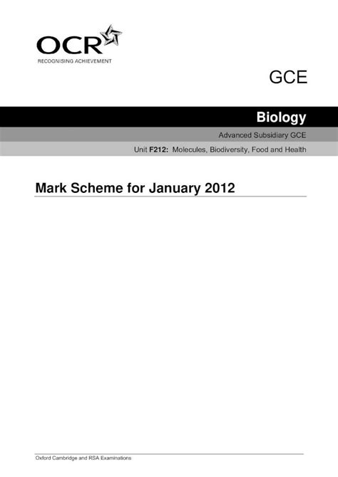 ocr-f212-june-2014-biology-mark-scheme Ebook Epub