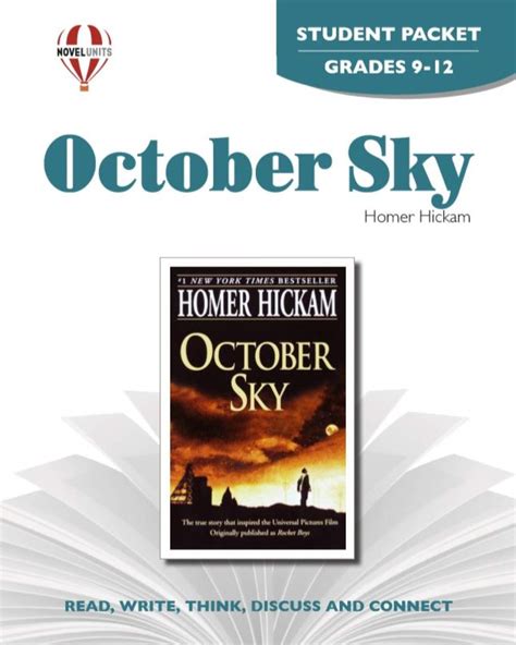 october sky student packet by novel units inc pdf Epub