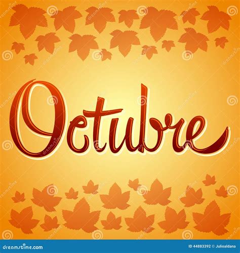 october spanish