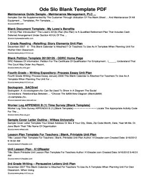 ode slo blank template Epub