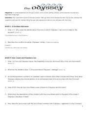 odyssey packet with answers Kindle Editon