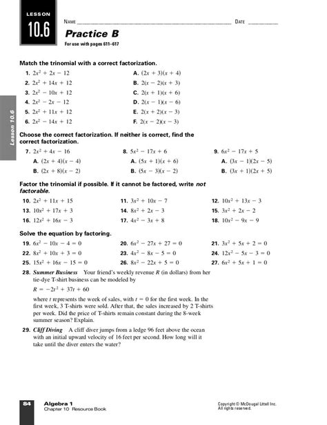 odyssey ware algebra 1 answer key PDF