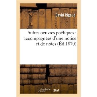 oeuvres accompagnees de notes Reader