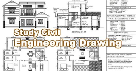 of civil engineering drawing Kindle Editon