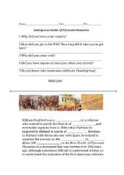 of plymouth plantation worksheet answers Reader