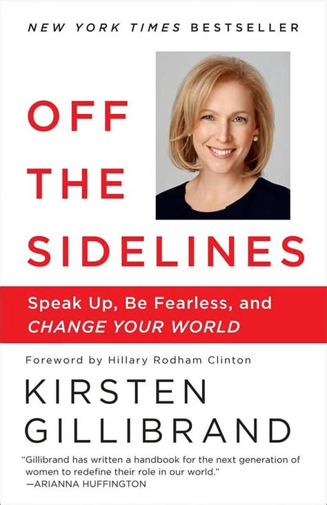 off the sidelines speak up be fearless and change your world Doc