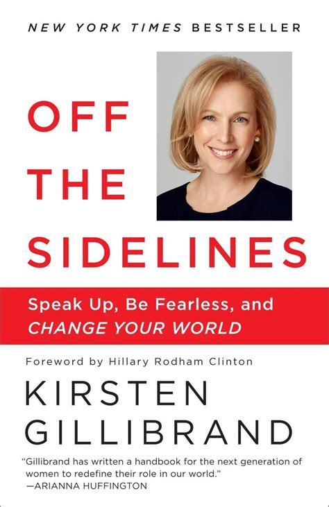 off the sidelines speak up be fearless and change your world Doc