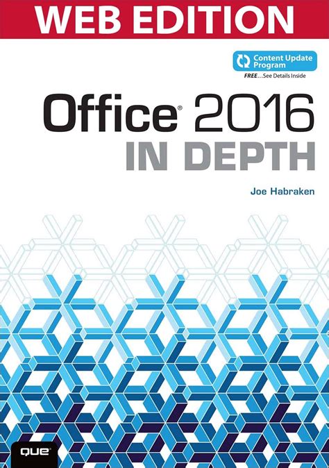 office 2016 in depth includes content update program Epub