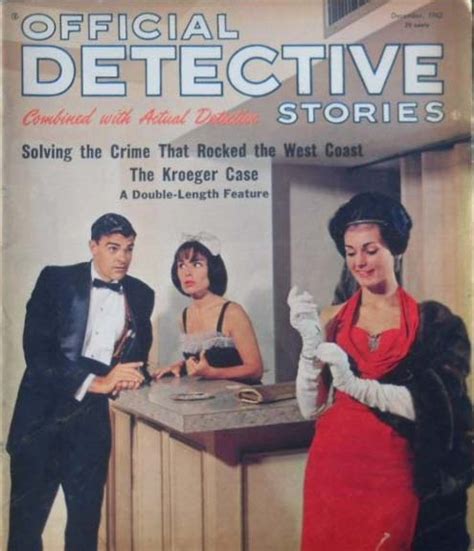 official detective stories combined with actual detective Reader