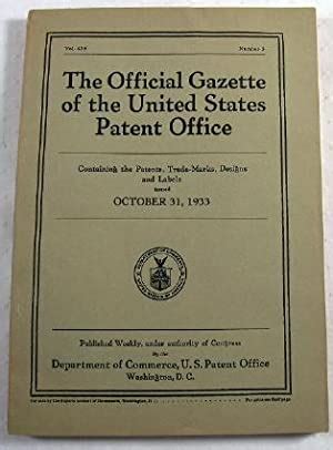 official gazette of united states Kindle Editon