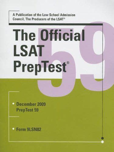 official lsat preptest 59 Epub