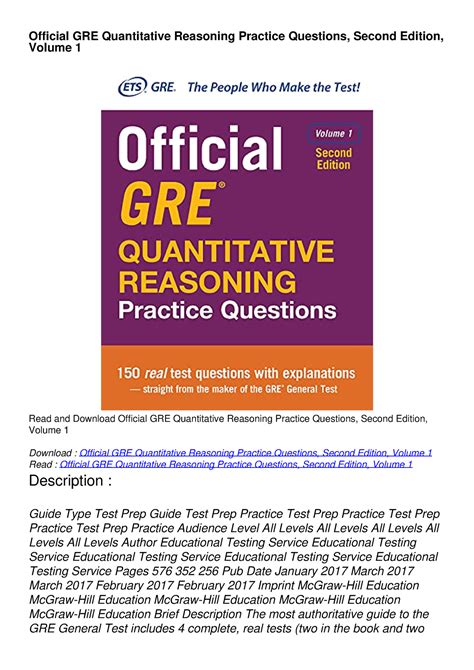 official quantitative reasoning practice questions Ebook Doc