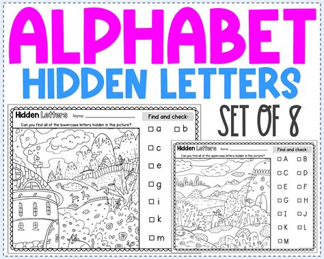 oh hidden letter alphabet book Kindle Editon