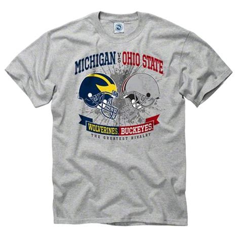 ohio state vs michigan t shirts