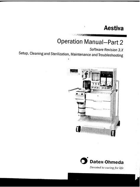 ohmeda 3000 manual pdf Doc