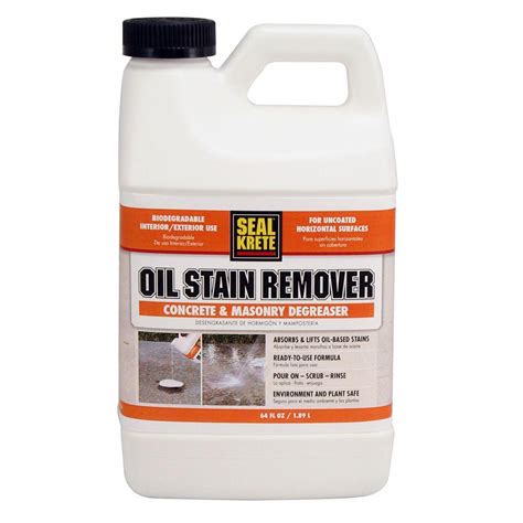 oil and stain remover