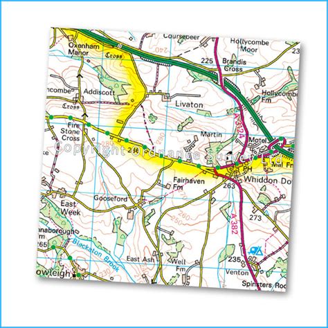 okehampton and north dartmoor landranger maps 191 os landranger map Kindle Editon