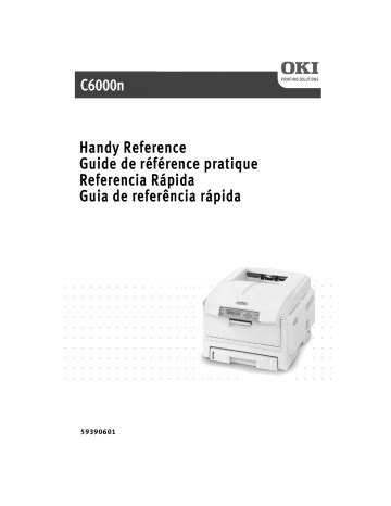 oki c6000n printers accessory owners manual Epub