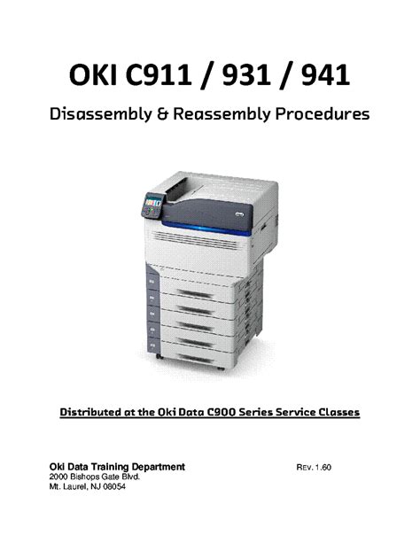 oki service manual disassembly Reader