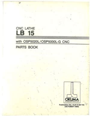 okuma lb 15 manual pdf PDF