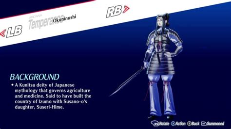 okuninushi persona 3 reload