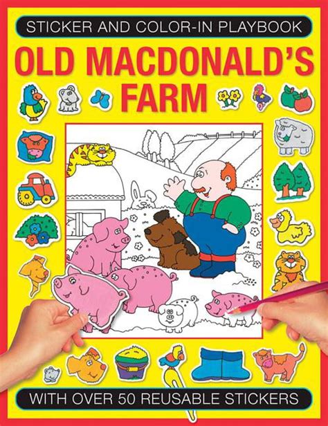 old macdonalds farm sticker and colour in playbook Doc