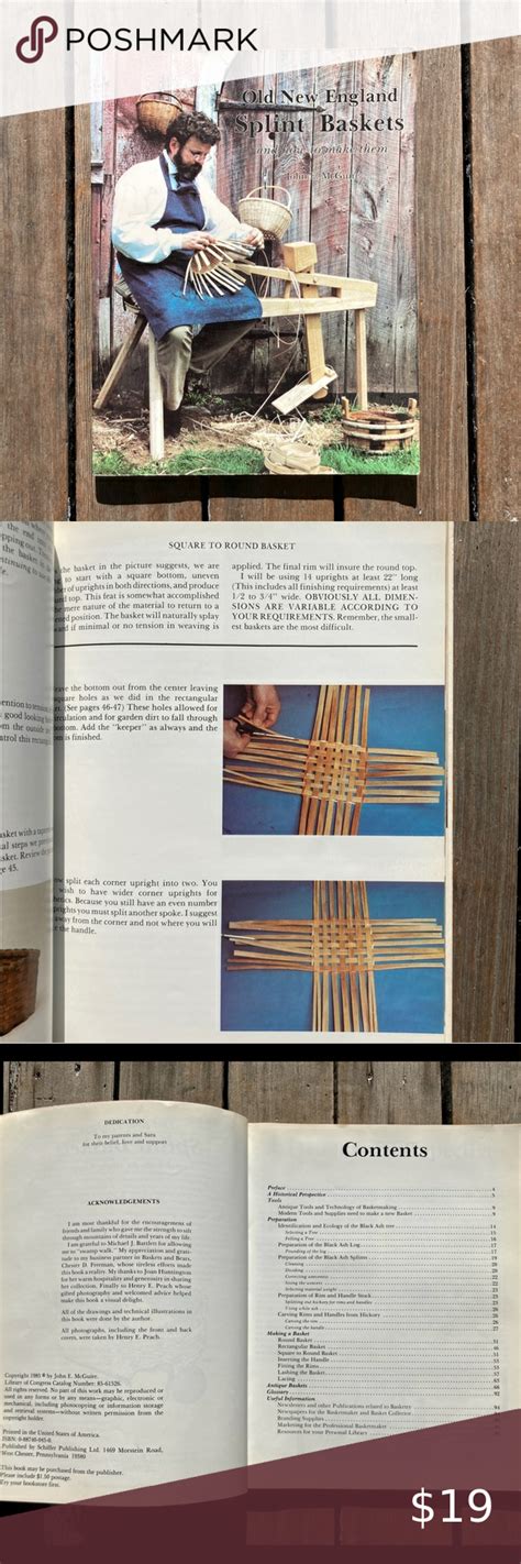 old new england splint baskets and how to make them PDF