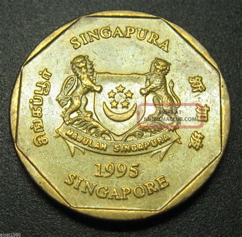 old singapore 1 dollar coin value