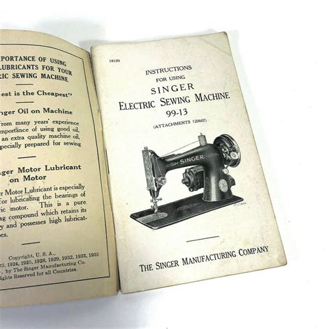 old singer sewing machine manuals Reader