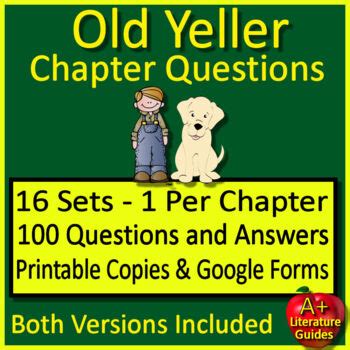 old yeller comprehension questions and answers PDF