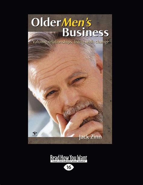 older mens business valuing relationships living with change PDF