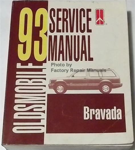 oldsmobile bravada shop manual Kindle Editon