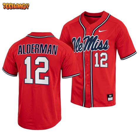 ole miss baseball jersey