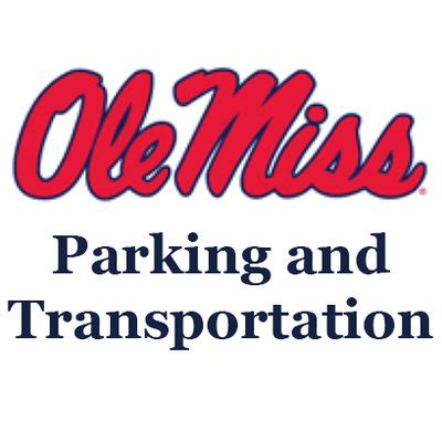 ole miss parking and transportation