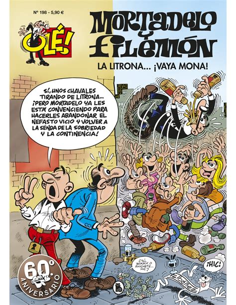 ole mortadelo 198 la litrona vaya mona ole mortadelo Kindle Editon