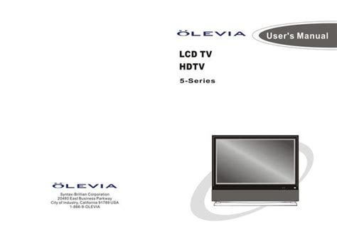 olevia 537h manual pdf Kindle Editon