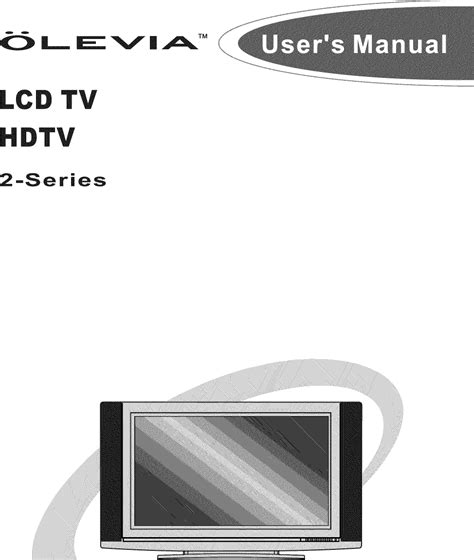 olevia television manual Doc