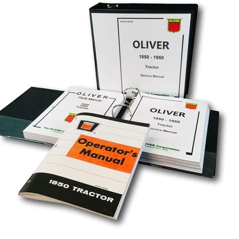 oliver 1850 service manual Doc