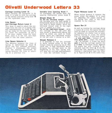 olivetti typewriters user guide Doc