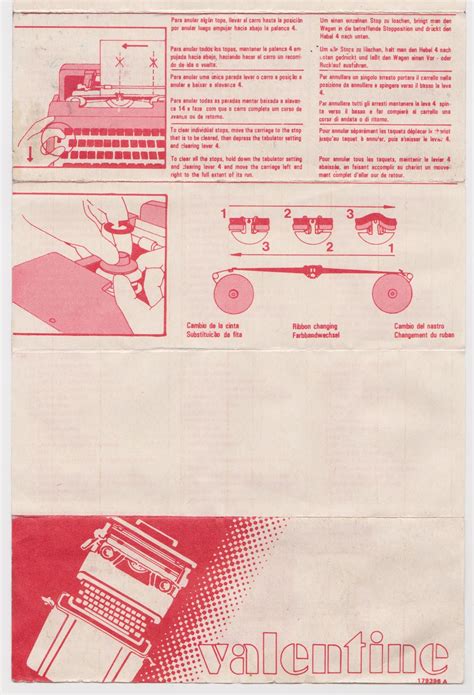 olivetti valentine typewriter instruction manual Epub