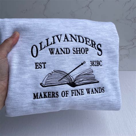 ollivanders wand shop sweatshirt