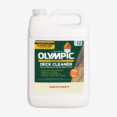 olympic premium deck cleaner instructions Kindle Editon