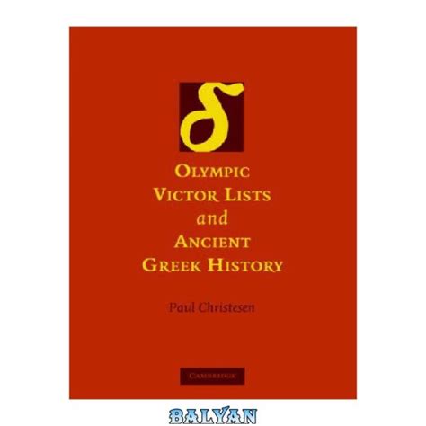 olympic victor lists and ancient greek history Epub