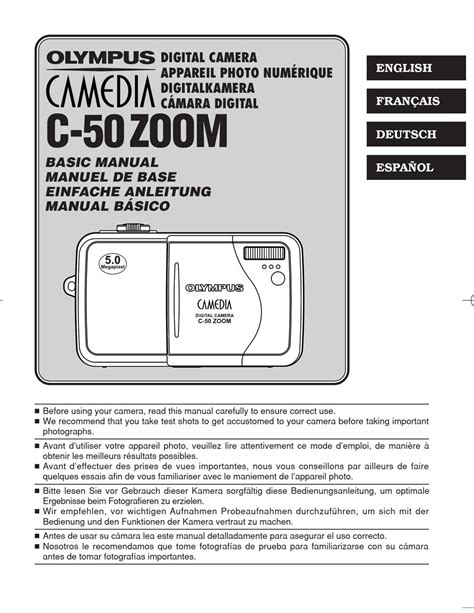 olympus camedia c 50 manual Reader