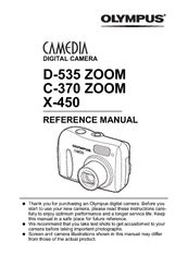 olympus camedia x 450 reference manual Reader