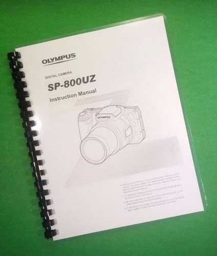 olympus camera sp 800uz manual Doc
