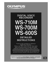 olympus ws 700m manual Doc