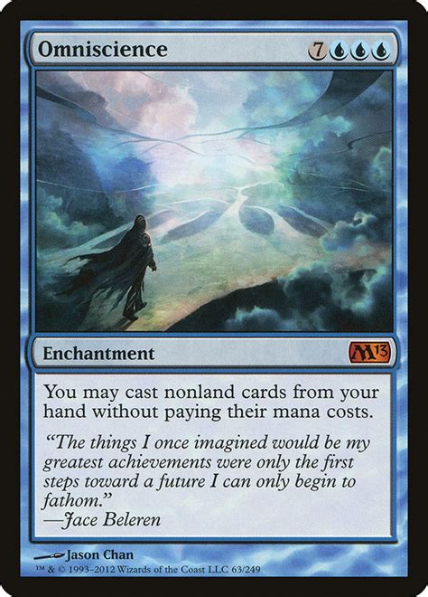 omniscience magic card