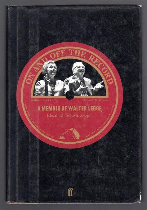 on and off the record a memoir of walter legge Reader